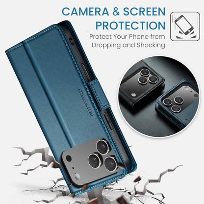 CaseMe RFID Wallet Case Blue