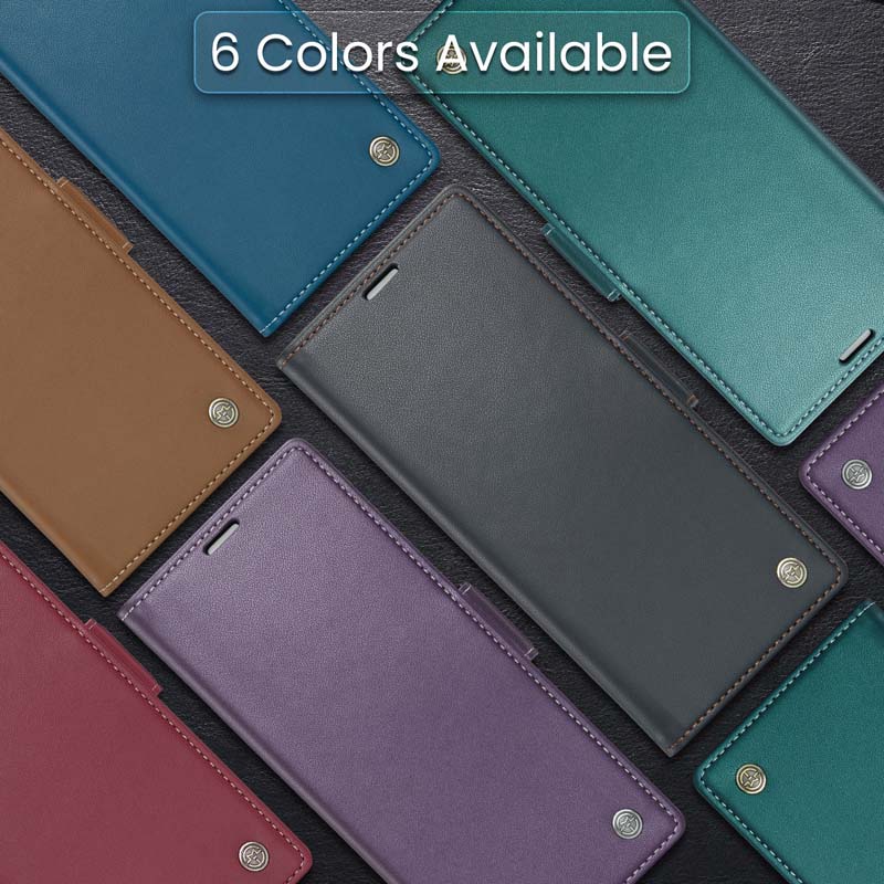 CaseMe RFID Wallet Case Brown