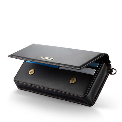 CaseMe Multifunctional Crossbody Phone Bag Black