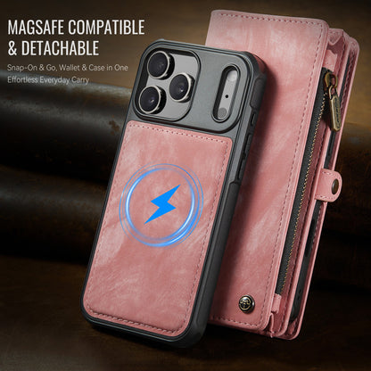 CaseMe Zipper Wallet Detachable Case Pink