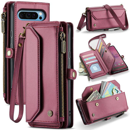 CaseMe Crossbody RFID Phone Bag Red