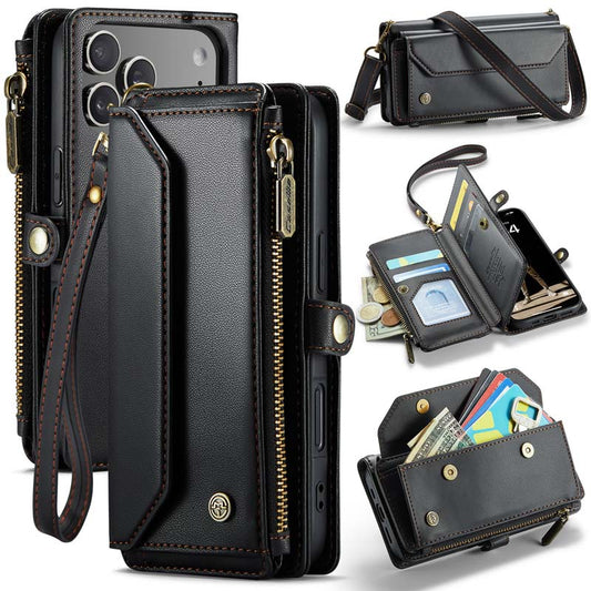 CaseMe Crossbody RFID Phone Bag Black